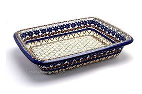 Polish Pottery Baker - Lasagna - Primrose