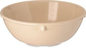 Carlisle 4352825 Dallas Ware Melamine Nappie Bowl, 10 oz., 1.81 x 4.96", Tan (Case of 48)