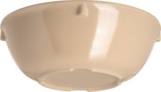 Carlisle 4352825 Dallas Ware Melamine Nappie Bowl, 10 oz., 1.81 x 4.96", Tan (Case of 48) N4