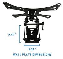 Mount-It! MI-601 Full-Motion Tilting, Swiveling, Articulating LCD TV Wall Mount Bracket with Extendable Swing... N7