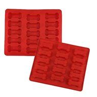 XY,15 Hole Mini Dog Bone 14 Hole Mini Dog FootprintsSilicone,Two sets together,Cookies Dessert Mold Tray Collapsible... N3