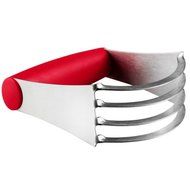 Borolux Pastry Cutter, Gourmet Stainless Steel Dough Blender with Soft, Non-Slip Handle N6