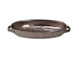 Juliska Pewter Stoneware Medium Shallow Baker