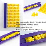 Alphabet Letter Number Cookie Press Stamp Embosser Cutter Fondant Mould Cake N2
