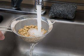 LiangTing Set of 3 Stainless Steel Fine Mesh Food Strainers,Colander Sieve With Handle (3-1/8", 5-1/2" and 7-7... N5