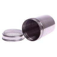 Stainless Chocolate Shaker Dredge Icing Sugar Powder Cocoa Flour Coffee Sifter N5
