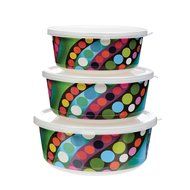 French Bull - Food Storage Container with Air Tight Lid - Porcelain Storage Container Set - Bindi N6