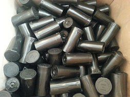 50 Pack of Black 13 Dram Pop Top Bottle Rx Vial Medical Grade Pill Box Herb Container N5