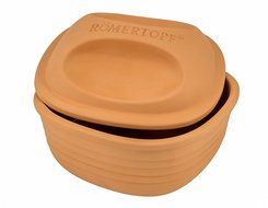 R&ouml;mertopf 15505 Multi-Fucntional Square Clay Baker 2-4 People MADE IN GERMANY N2