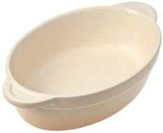 Denby Barley Oval Dish - Beige