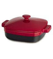 KitchenAid KBMR28CRER Streamline Ceramic Casserole, 2.8-Quart, Empire Red