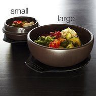 Crazy Korean Cooking Korean Stone Bowl - Family Pot Large, No Lid N13