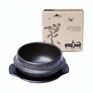 Crazy Korean Cooking Korean Stone Bowl - Family Pot Large, No Lid N23