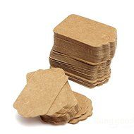 Saver 100pcs Sand Scallop Kraft Paper Label Party Wedding Gift Name Cards Hand Draw Name Card N4