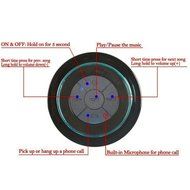 [Bluetooth Shower Speaker ] JDA&#039;s Store Waterproof Shockproof Wireless Bluetooth Stereo Speaker Built-in Mic for... N5