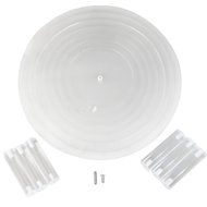 World Pride Round Cupcake / Dessert Tower Clear Acrylic Cake Stand (7-Tier) N6