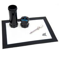 Cookies Extendo Jar With Silicone Top + Genetik Supply Mat + Glass Wand (Green Wand) N2