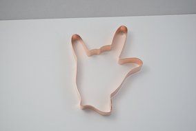 I Love You American Sign Language Hand Cookie Cutter N4