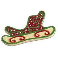 Sleigh Cookie and Fondant Cutter - Ann Clark - 5.1 Inches - US Tin Plated Steel N2