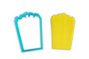Popcorn Cookie Cutter - STANDARD - 3 Inches