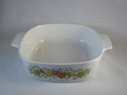 Vintage Corningware Spice of Life 2 Qt Casserole Dish P-2-b