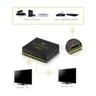 CSRET Ultra HD 4K x 2K HDMI Splitter Amplifier 1x2 1 in 2 Out Ver 1.4 Signal Distributor with 1080P 3D Compatibility... N5