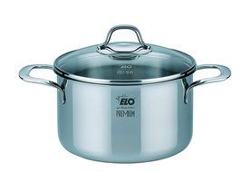 ELO Premium Silicano Plus Stainless Steel Kitchen Induction Cookware Pots and Pans Set with Oil Measuring System... N3