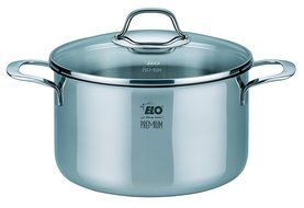 ELO Premium Silicano Plus Stainless Steel Kitchen Induction Cookware Pots and Pans Set with Oil Measuring System... N8