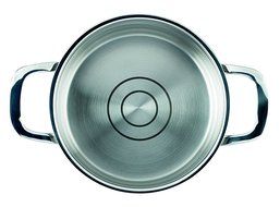 ELO Premium Silicano Plus Stainless Steel Kitchen Induction Cookware Pots and Pans Set with Oil Measuring System... N9