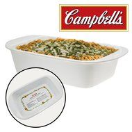 Campbell&rsquo;s Stoneware Green Bean Casserole Dish w/ Recipe 1.5 Qt Oven to Table N2