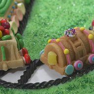 Nordic Ware Platinum Cozy Village Baking Pan N15