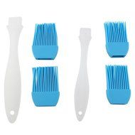 Basting Brushes, YYP Silicone Basting Brushes, Set of 2 with Another 2 Replaceable Brushes - BBQ Brush for Basting... N2