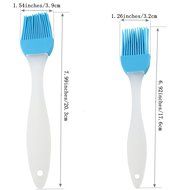 Basting Brushes, YYP Silicone Basting Brushes, Set of 2 with Another 2 Replaceable Brushes - BBQ Brush for Basting... N3