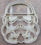New Design Star Wars Storm Trooper Cookie Cutter - 3D Printed Plastic(Small)
