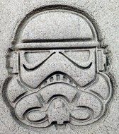 New Design Star Wars Storm Trooper Cookie Cutter - 3D Printed Plastic(Small) N3