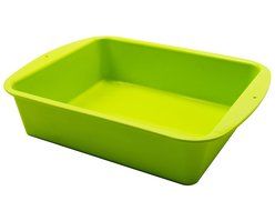 Marathon Housewares KW200015AU Premium Silicone Deep Dish Casserole Pan, Aubergine N8