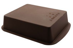 Marathon Housewares KW200015AU Premium Silicone Deep Dish Casserole Pan, Aubergine N18