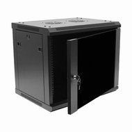 Navepoint 9U Deluxe IT Wallmount Cabinet Enclosure 19-Inch Server Network Rack With Locking Glass Door 16-Inches...