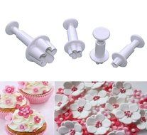 Fashionclubs 3pcs Bow Knot Biscuit Cookie Fondant Plunger Cutter Mold (D) N5