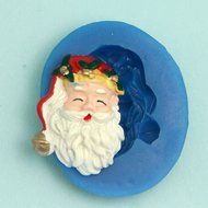 3pcs Silicone Cake Mold Fondant Cake Decorating Tools Silicone Cake Mould Christmas Set(Christmas hat/Santa Clause...