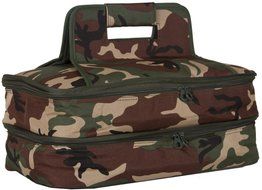 Ever Moda Casserole Tote Bag, Zig Zag Chevron (Purple) N29