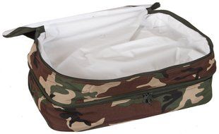 Ever Moda Casserole Tote Bag, Zig Zag Chevron (Purple) N30