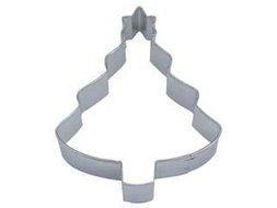 RM Christmas Tree w/ Star Metal Cookie Cutter for Holiday Baking / Party Favors / Scrapbooking Stencil 4&quot;