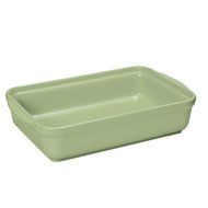 French Home 10-inch Sage Green Rectangular Baking Dish