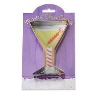 Martini Glass Cookie and Fondant Cutter - Ann Clark - 4.8 Inches - US Tin Plated Steel
