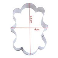 New Brand 1pc Plaque Frame Cookies Biscuit Mold Fondant Cake Chocolate Decorating Cutter Mould Kitchen Gadgets N2