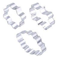 New Brand 1pc Plaque Frame Cookies Biscuit Mold Fondant Cake Chocolate Decorating Cutter Mould Kitchen Gadgets N7