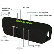 Osaier Waterproof Bluetooth Speakers - Outdoor &amp; Sport Stereo Bluetooth Wireless Speaker [ HiFi Sound Experience... N16
