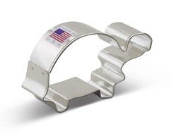 Ann Clark Turtle Cookie Cutter - 3.25 Inches - Tin Plated Steel