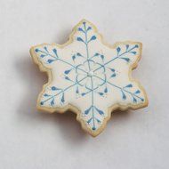 Snowflake Cookie and Fondant Cutter - Ann Clark - 4.4 Inches - US Tin Plated Steel N4